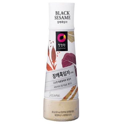 Кунжутный соус Black Sesame Dressing Daesang, Корея 300 г Акция