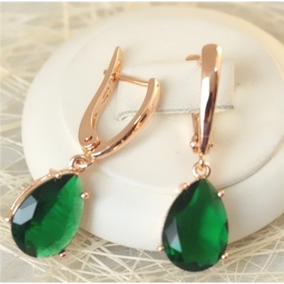 Серьги позолота H01-15406