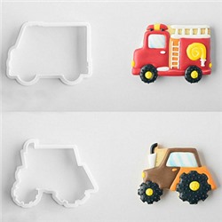 Набор вырубок для пряников "Машины", 8 шт