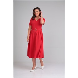 Lady Line 547 красный, Платье