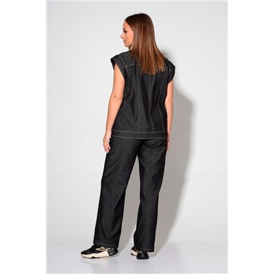 Liona Style 868 черный, Брюки,  Жилет