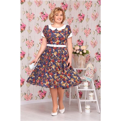 Ninele 2315 красные цветы, Платье