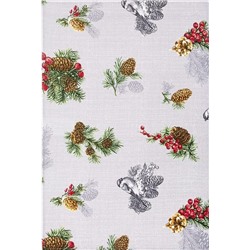 Полотенце 45*75 см. "Серебряный звон" рогожка хлопок 100%