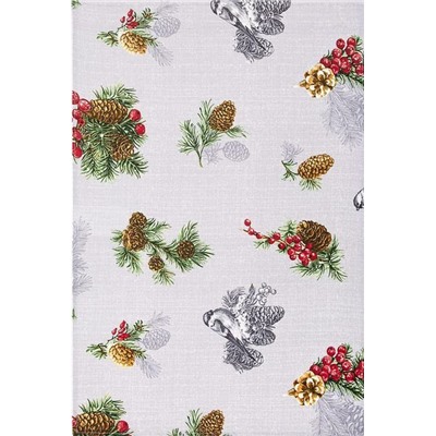 Полотенце 45*75 см. "Серебряный звон" рогожка хлопок 100%