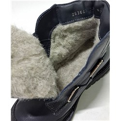 339-TP142 т/син Ботинки зима для мальчиков (27-31)/10