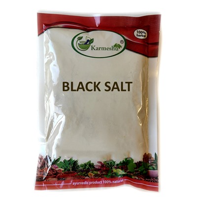 BLACK SALT Karmeshu (ЧЕРНАЯ СОЛЬ, Кармешу), ПАКЕТ 100 г.