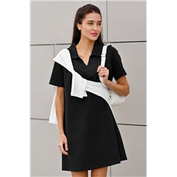 Женское базовое платье - поло Happyfox