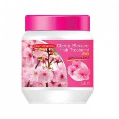 Hair Treatment CHERRY BLOSSOM Wax, Carebeau (Маска для волос ЛЕПЕСТКИ ВИШНИ И ВОСК, Кеабью), 500 мл.