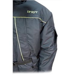 Костюм мужской "Scorpicore " зимний, куртка/полукомб.(Taslan/Fleece) черный К-477