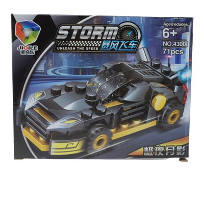 Конструктор Storm Спортивная машина 71дет. 17*14см /43008-3