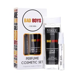 НАБОР муж.   ЗМ  Bad Boys (Гель д/душа 250м+парф.вода ручка 33мл)  M~