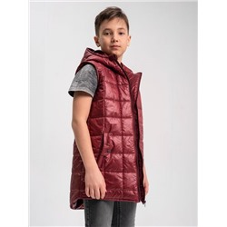 Жилет для мальчика "Хит" бордо