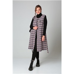 Michel chic 356 фиолет_белый, Жилет