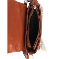 Сумка женская искусственная кожа Ch&K-8689,  1отд,  плечевой ремень,  рыжий 257638