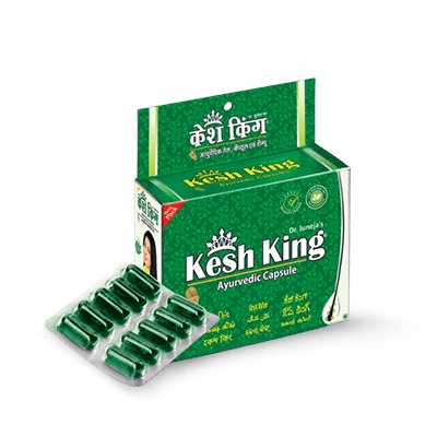 KESH KING Ayurvedic capsule Emami (Аюрведические капсулы Кеш Кинг, против выпадения волос, Эмами), 30 капс.
