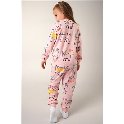 Хлопковая пижама для девочки Happyfox