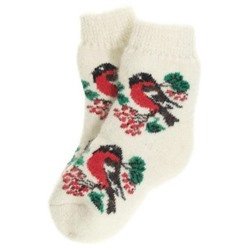 Носки детские "Снегири на ветке НЗШ" 6835-1