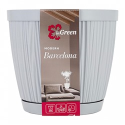 Горшок для цветов InGreen BARCELONA 1,8 л, 155 мм IG623010025 утренний туман