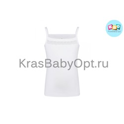 Майка белая для девочки