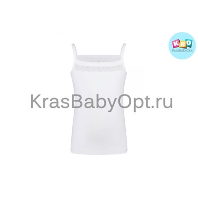 Майка белая для девочки