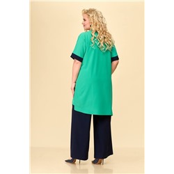 TrikoTex Stil М3618 зеленый, Брюки,  Туника
