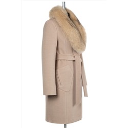 02-2999 Пальто женское утепленное (пояс)