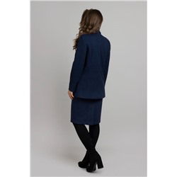 Mirolia 1087 синяя клетка, Юбка,  Жакет