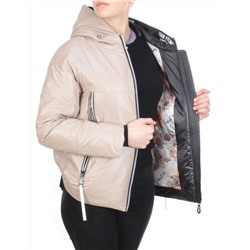 8278 BEIGE Куртка демисезонная женская BAOFANI (100 гр. синтепон) размер 52