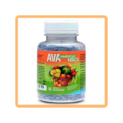 AVA универсал 2-3 года 250г (24шт), Применение:
