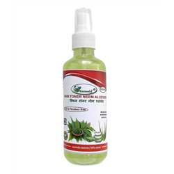 Skin Toner ALOE VERA, SLS & Paraben Free, Karmeshu (Тоник (тонер) для кожи АЛОЭ (алое) ВЕРА, БЕЗ Сульфатов и Парабенов, Кармешу), СПРЕЙ, 210 мл.