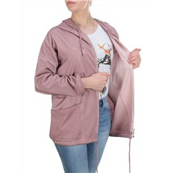 881 PINK Худи длинное женское (95% хлопок, 5% полиэстер) размер 60