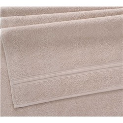 Полотенце махровое Каскад бежевый, 50*80