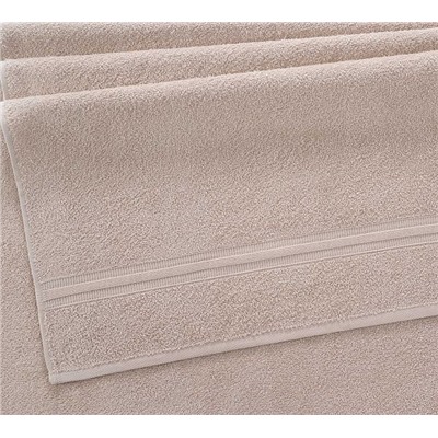 Полотенце махровое Каскад бежевый, 50*80