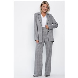 Жакет Нэри (серый/клетка) Б14111-34М