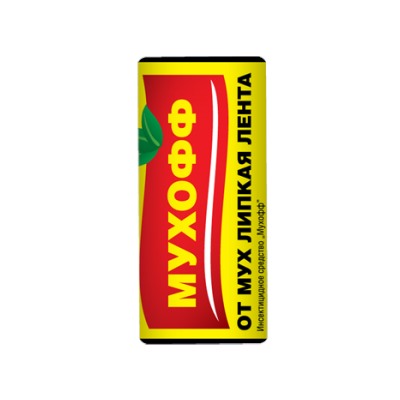 Липкая лента Мухофф Супер  /100шт