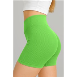 Велосипедки укороченные в рубчик для девочки Happyfox