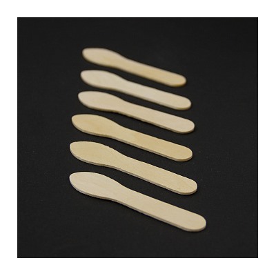 Ложечки деревянные для мороженого 75*17 мм, 50 шт