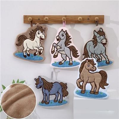 Прихватка "Лошадки" из микрофибры