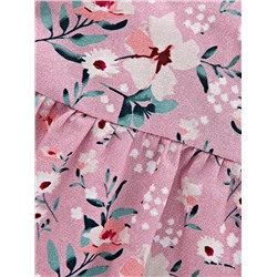 Платье UD 6628 т роз/ромашки