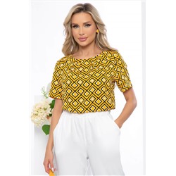 Блуза "Нильда" (горчица) Б5397