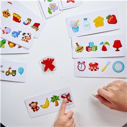 Развивающая игра для маленьких «Что лишнее» 2, серия «Учись, играя» (логические задачи)