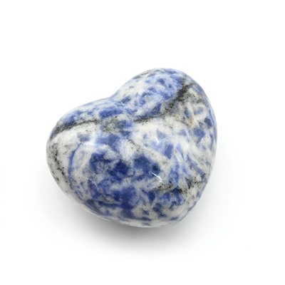 Сердце из содалита 45*38*24мм