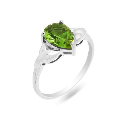 Кольцо из серебра султанит, SL-RS-2278