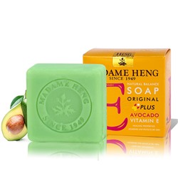 Natural Balance SOAP Original Plus AVOCADO VITAMIN E, Madame Heng (Заживляющее мыло С АВОКАДО И ВИТАМИНОМ Е, Мадам Хенг), 150 г.