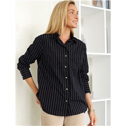 Блузка свободного силуэта из 100% хлопка