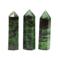 Кристалл из цоизита "Карандаш" 25*25*95мм 140-149г