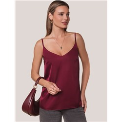 Топ из сатина