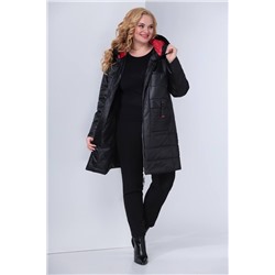 Shetti 2060 черный, Полупальто