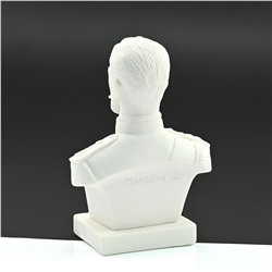 Фигурка из мрамолита "Бюст Николая ll 2" 40*65*90мм