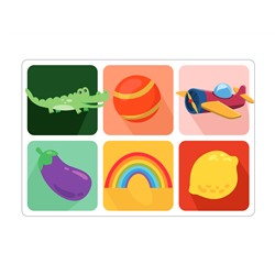 Обучающее лото для маленьких «Тактильное» Baby Toys